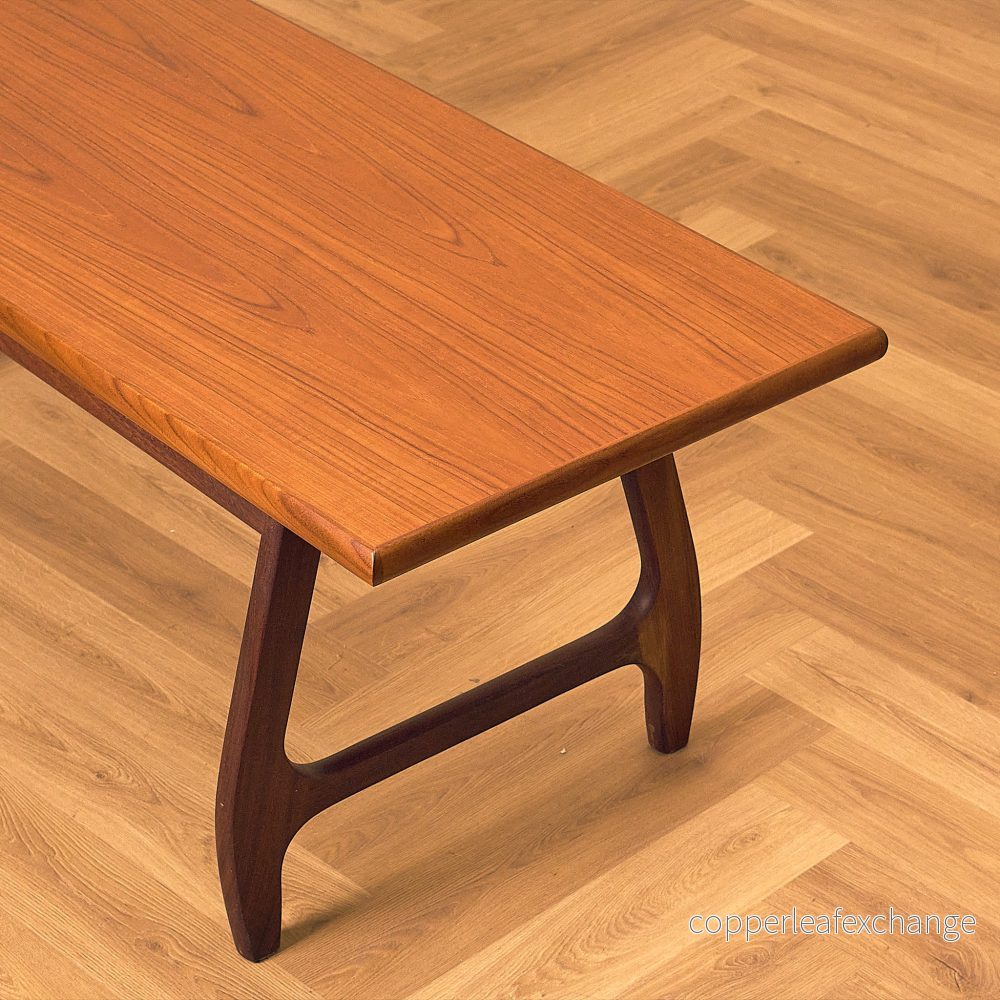 Danish coffee table in teak and walnut - Bild 3