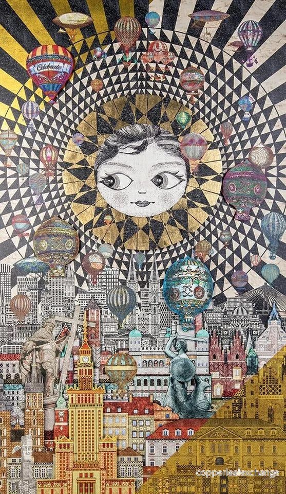 Tavla - OLD TOWN GIRL, 110x174 cm - Bild 2