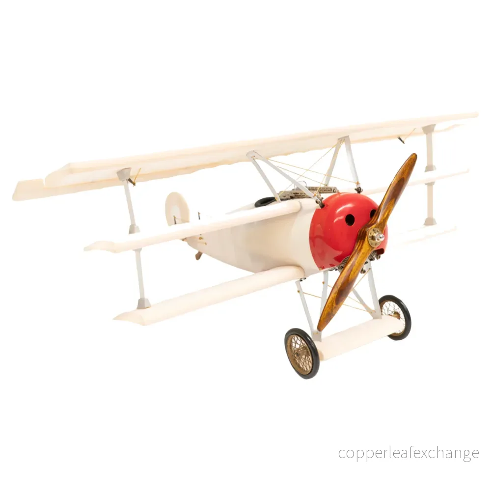 FOKKER TRIPLANE – Transparent Model (B: 47cm) FOKKER TRIPLANE – Transparent Model (B: 47cm)