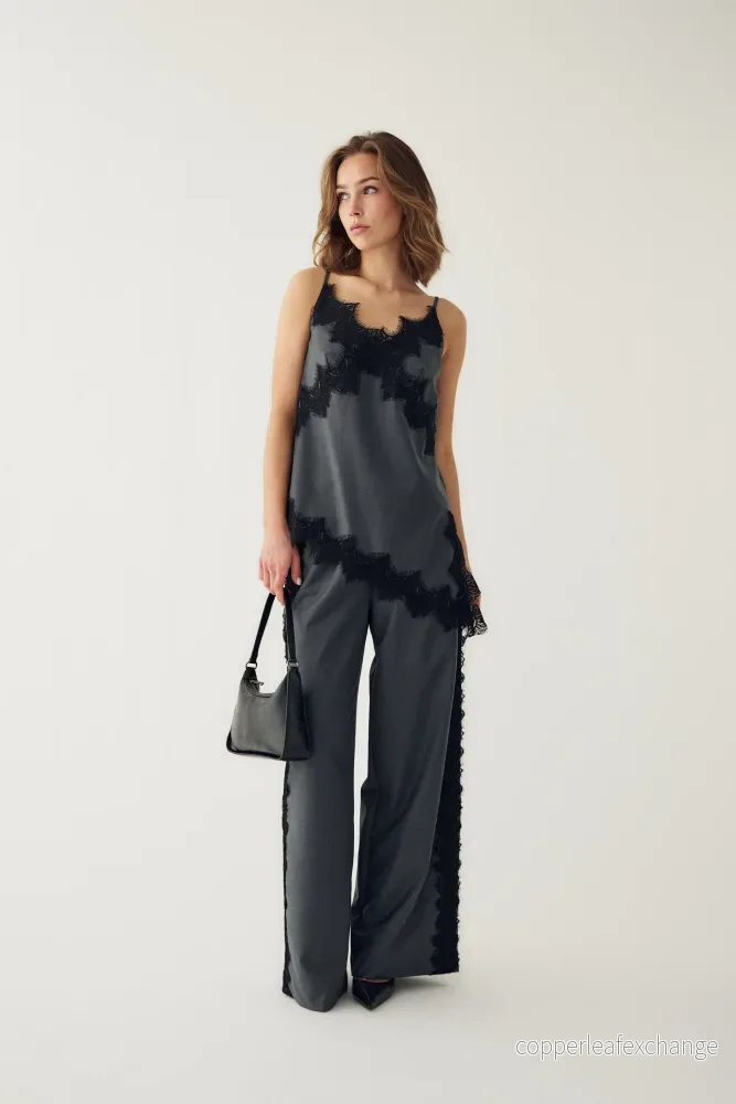 Mai MW Pants Charcoral Melange - Bild 2