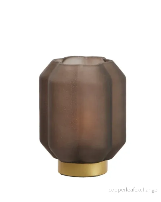 Batterilampa AURORA Small - Mörkbrun - Bild 2