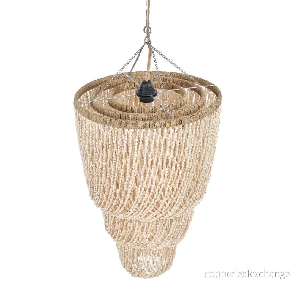 THE LAGOON SHELL CHANDELIER - Natural L - Bild 2