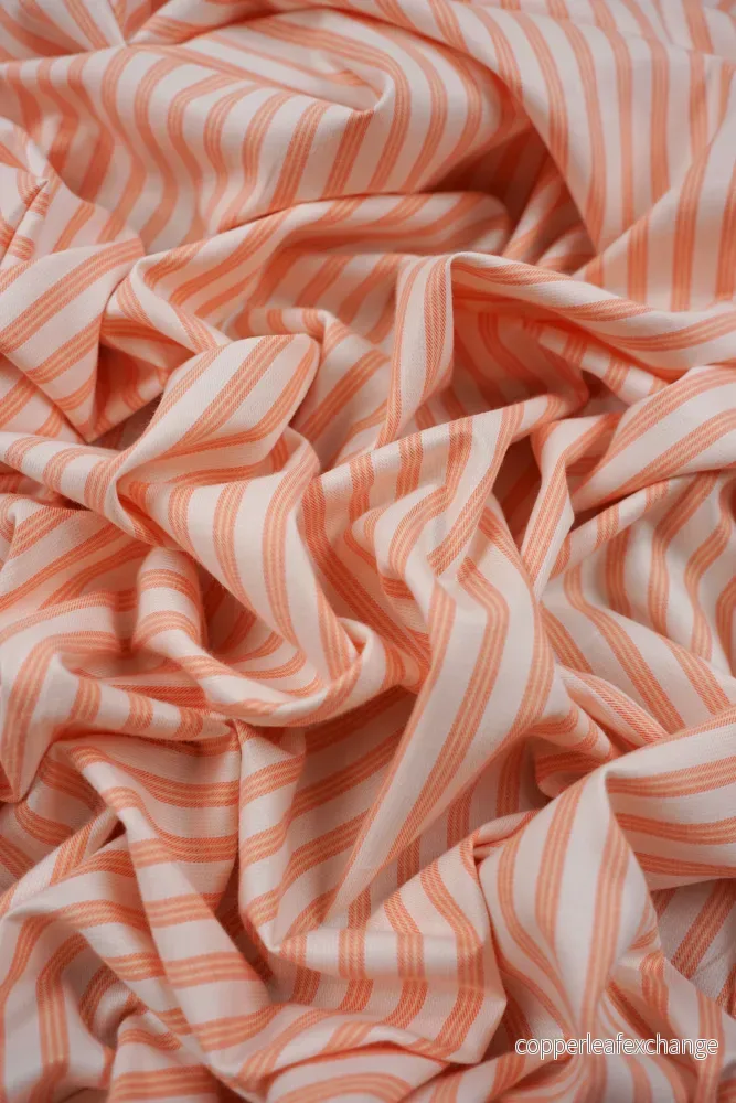 Deadstock – Shirt Fabric – Cotton – Incredibly Soft – Orange – DS128