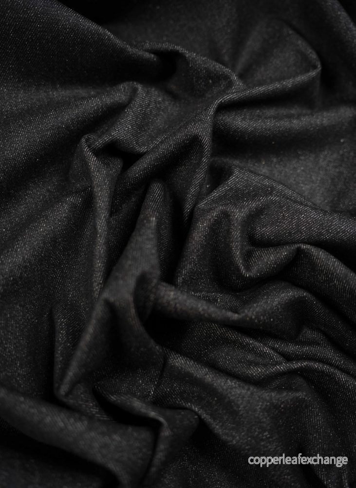 Denim, Jeans – Rough – Cotton – Black – ES018 Denim, Jeans – Rough – Cotton – Black – ES018