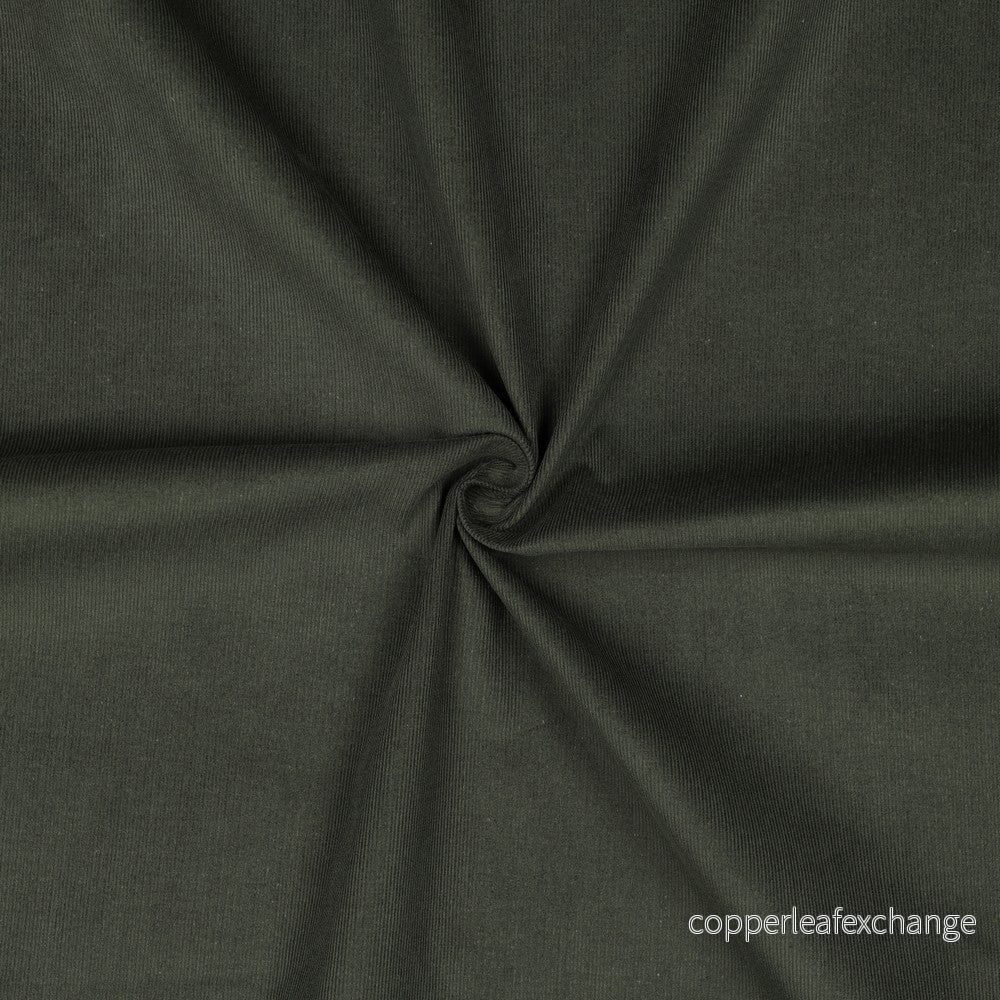 Cotton – Manchester – Babycord – 21W – Army green – 049 Cotton – Manchester – Babycord – 21W – Army green – 049