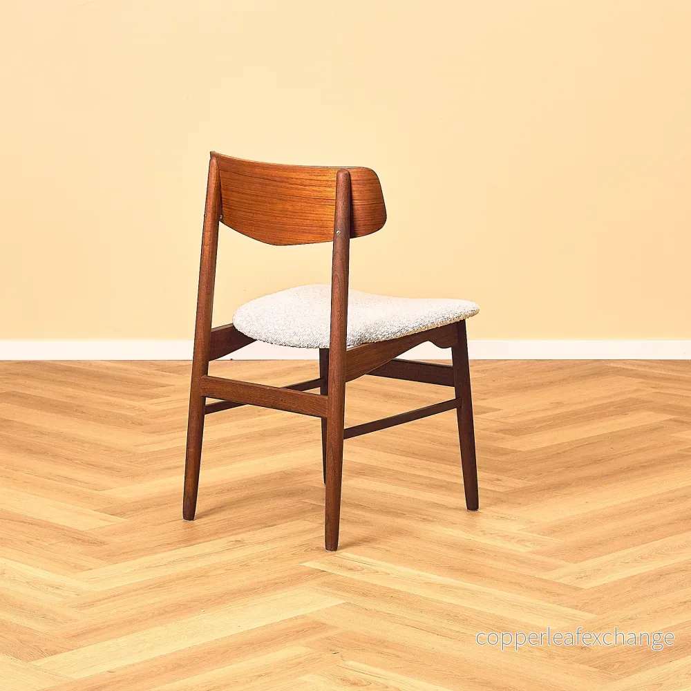 Teak and Walnut Dining Chair - Bild 3