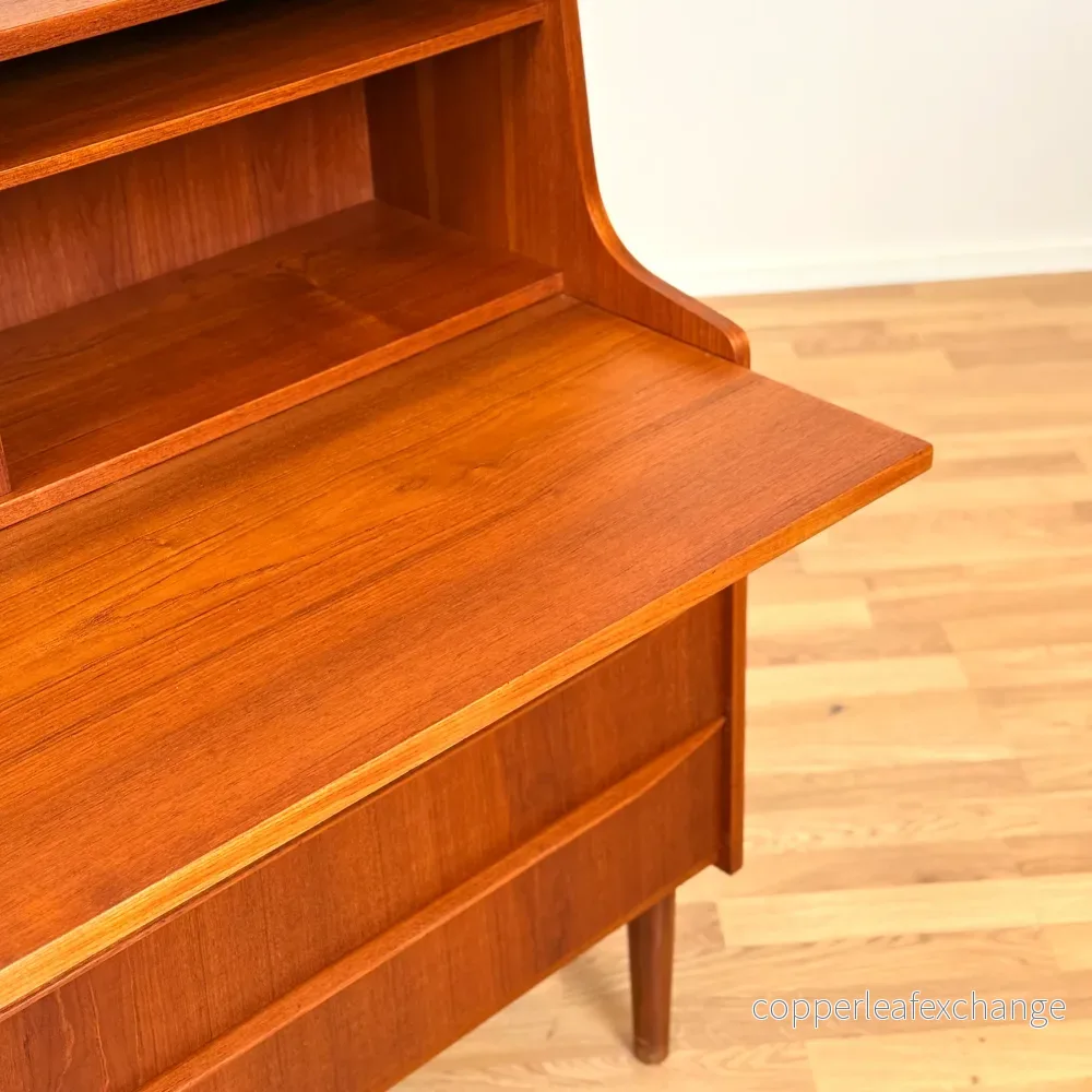 Dansk sekretärskåp i teak - Bild 3