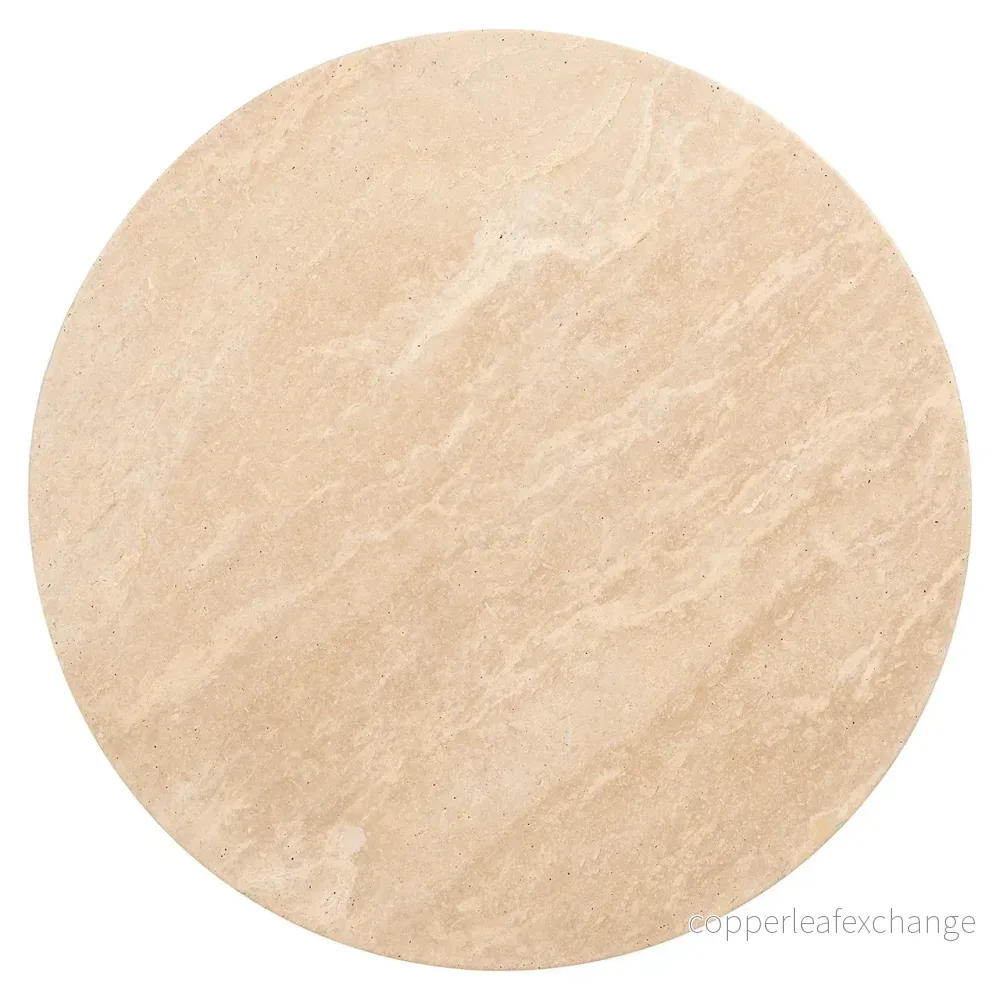 Sidobord Biltmore Travertin (Beige) - Bild 3