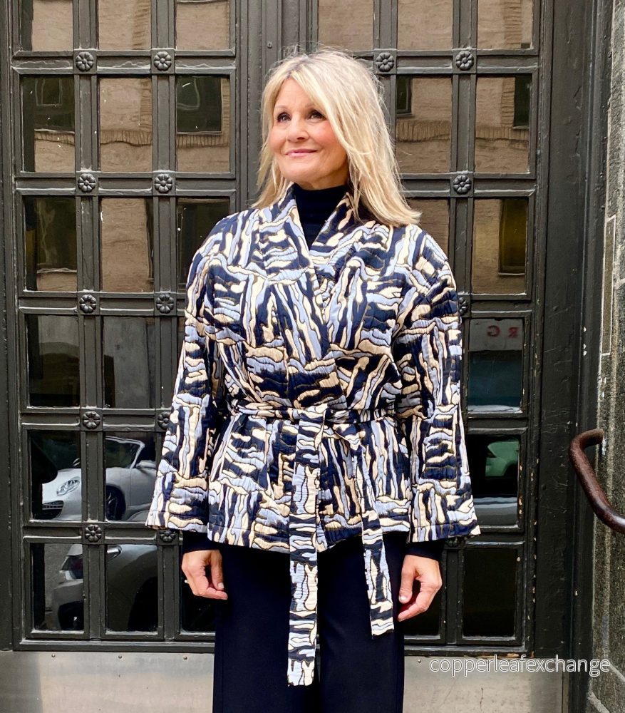 Pattern hall for Symönster Tie Jacket Astrid