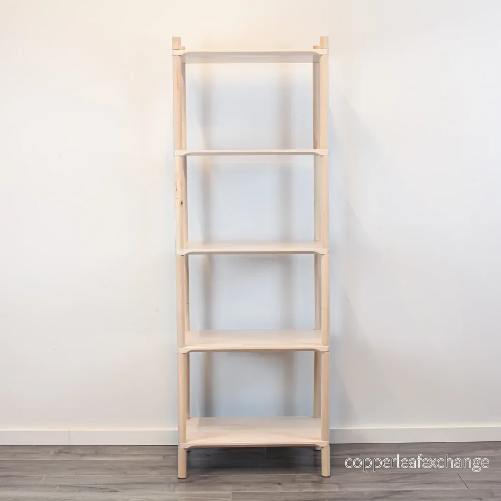 Montessori-inspirerad trähylla liten, 5 hyllor - Bild 3