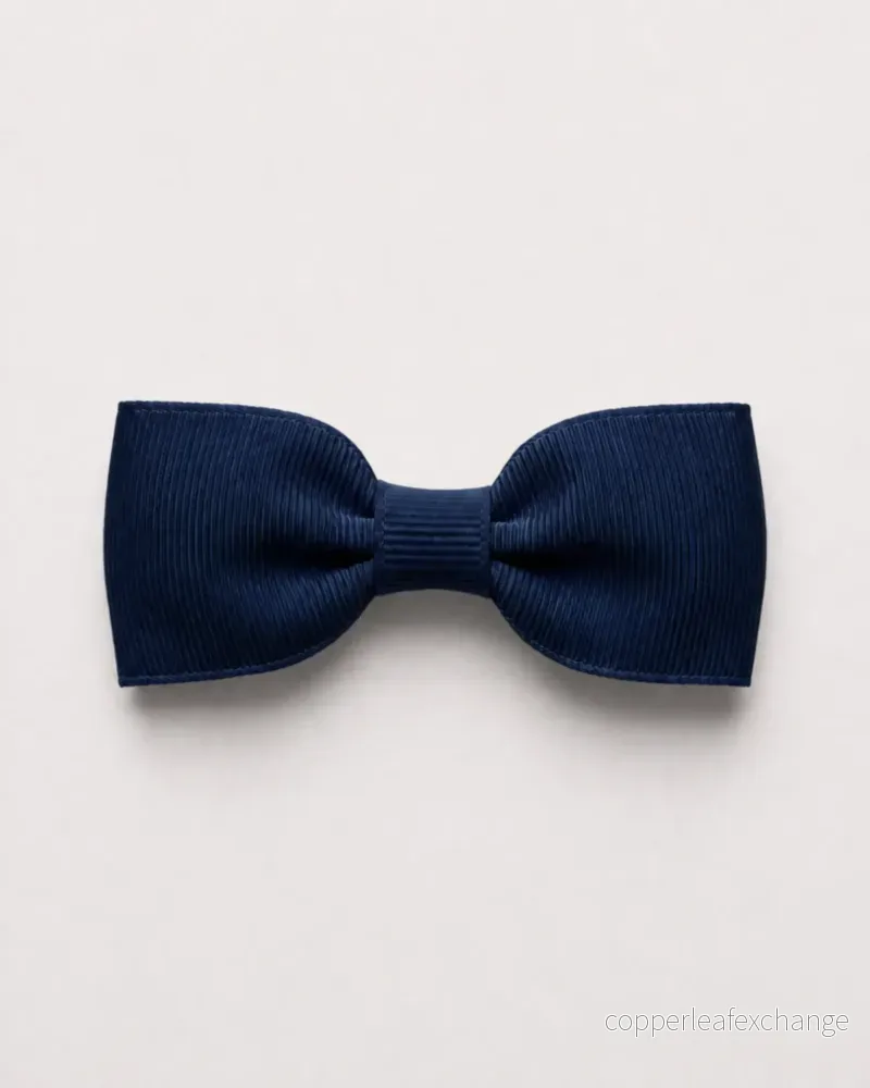Liten hårrosett, navy Liten hårrosett, navy