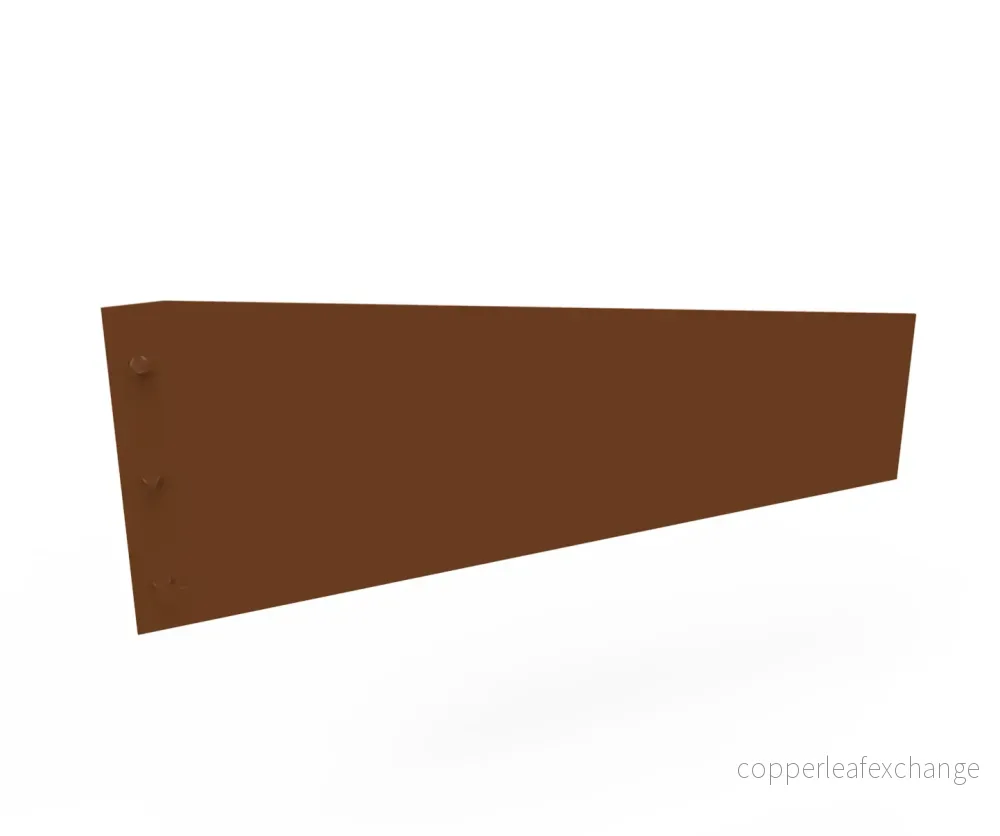 Planteringskant Corten Överg. 500×120-180