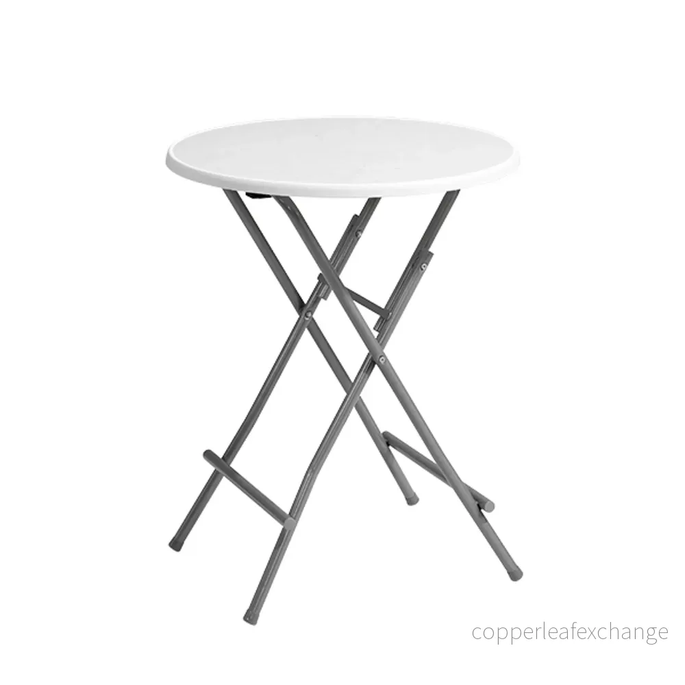 Bord Event, ståbord, Ø 70 cm, vit