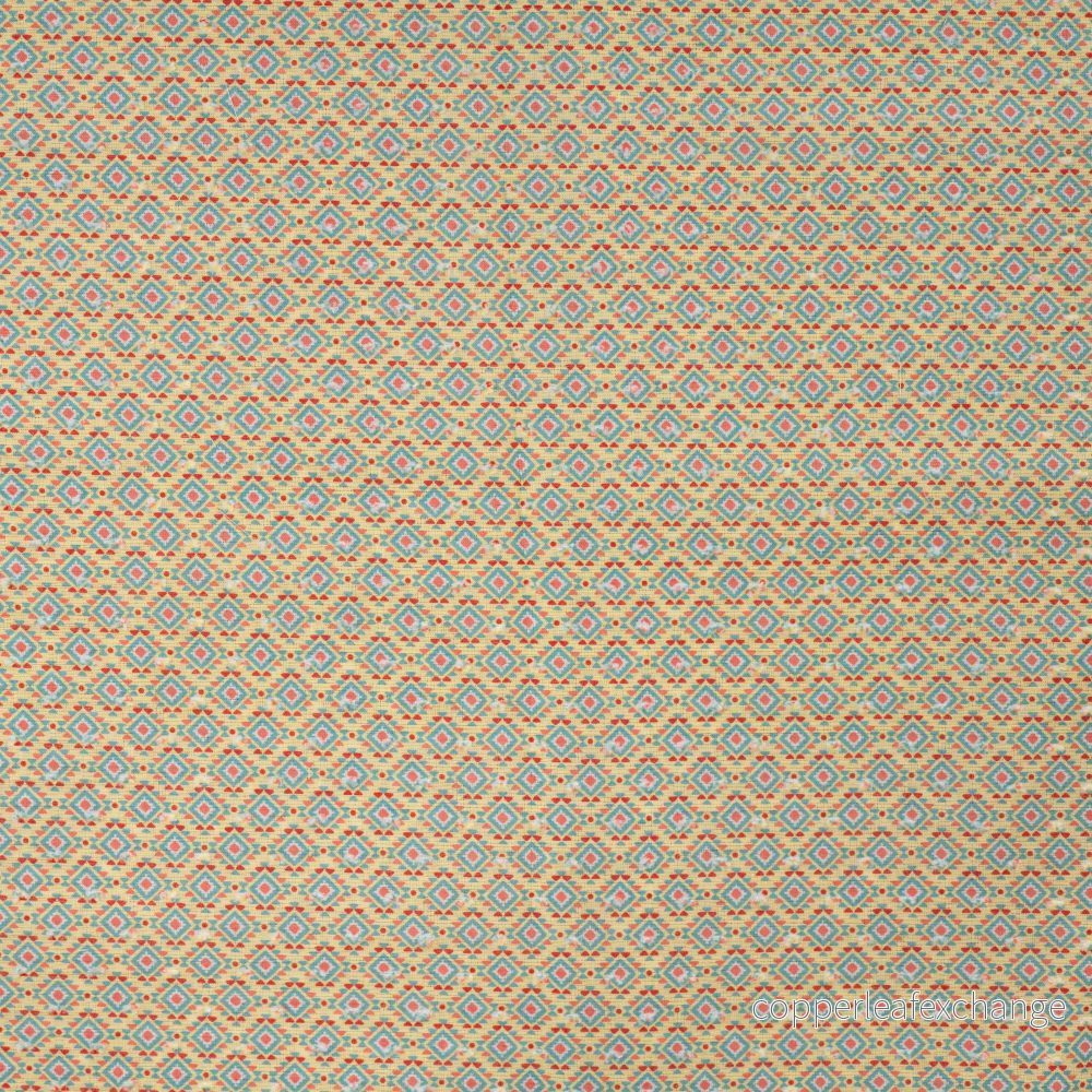 Cotton – Patterned – Aztec – Checks – Yellow – 06.820 Cotton – Patterned – Aztec – Checks – Yellow – 06.820