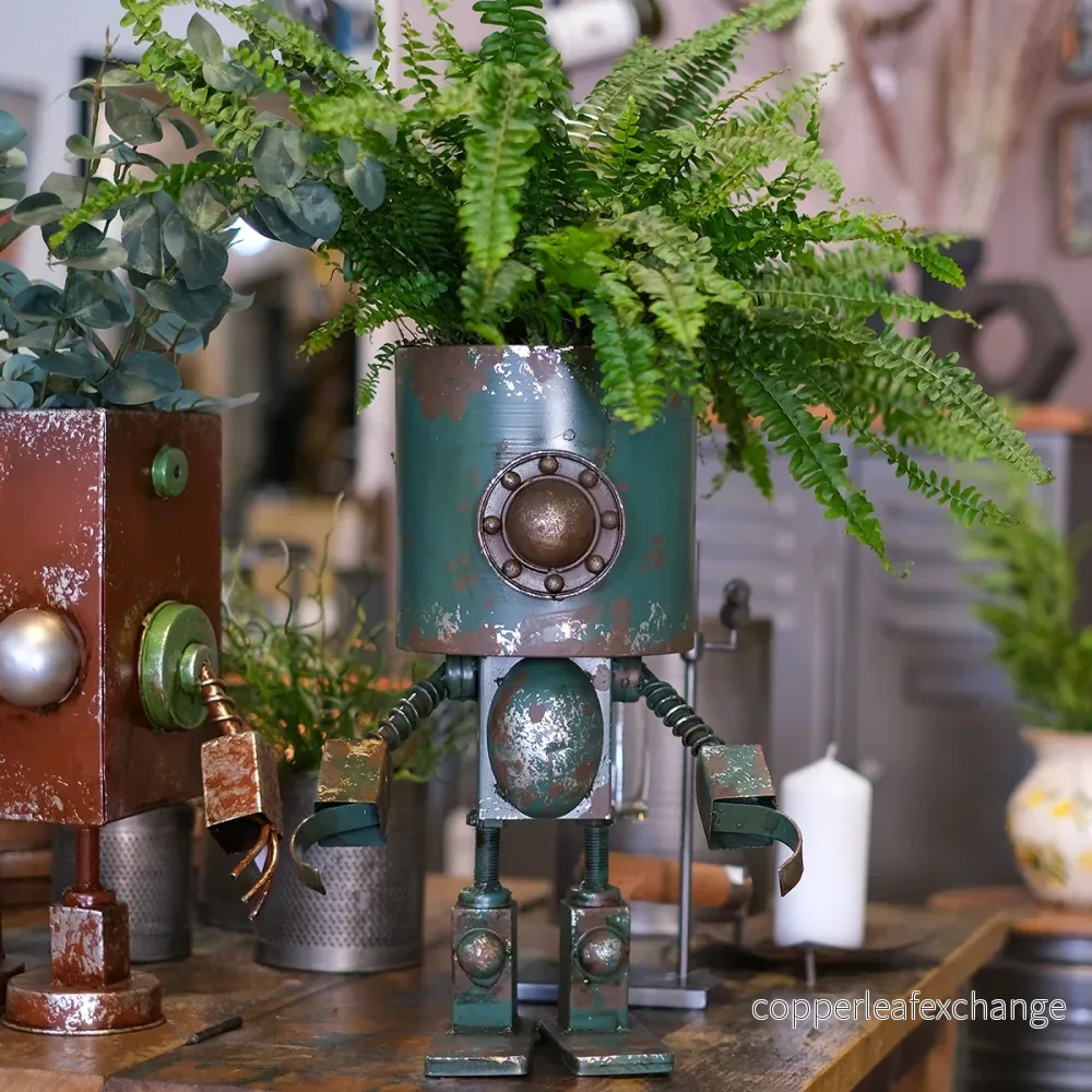 Kruka robot grön Kruka robot grön