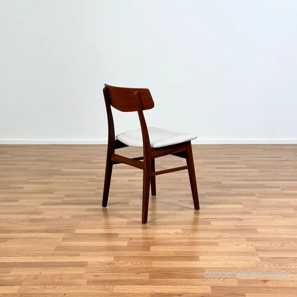 Set om 4 matstolar i teak från Farstrup, 1950-60-tal, Danmark - Bild 3