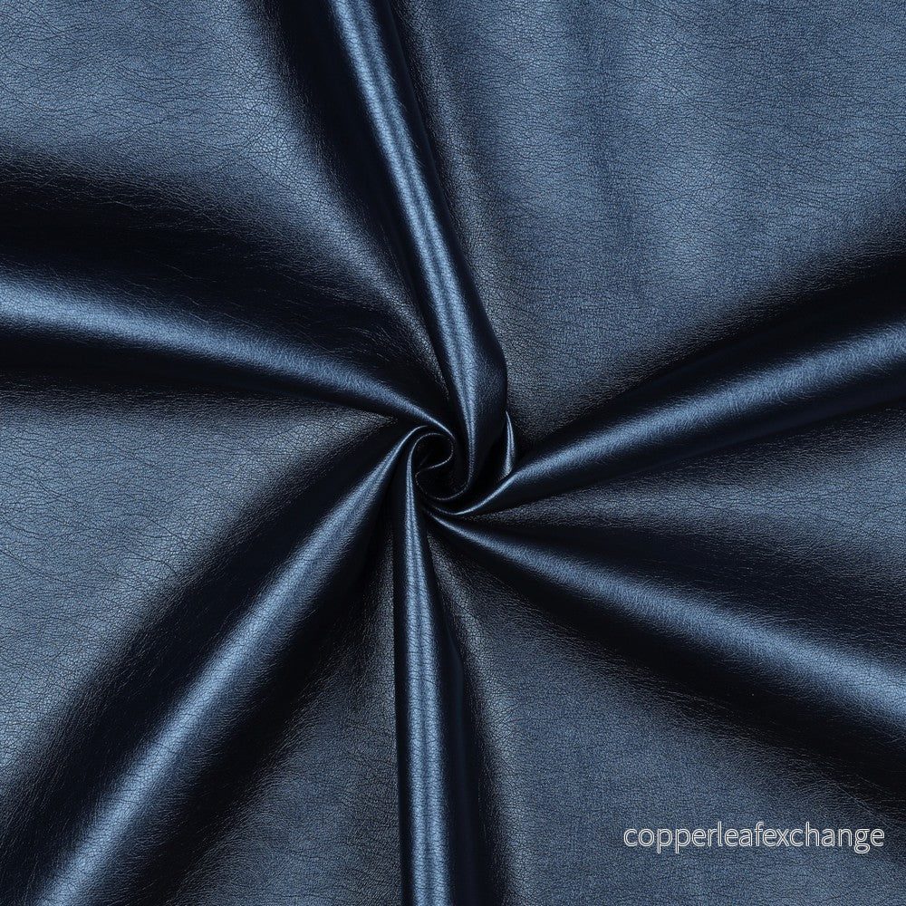 Imitation Leather – Metallic – Dark Cobalt – 032 Imitation Leather – Metallic – Dark Cobalt – 032