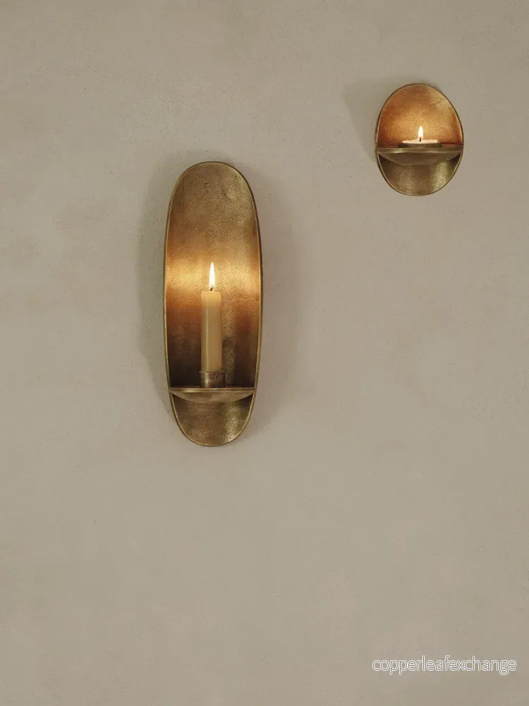 Agapé Wall Tealight Holder
Brass finish - Bild 2