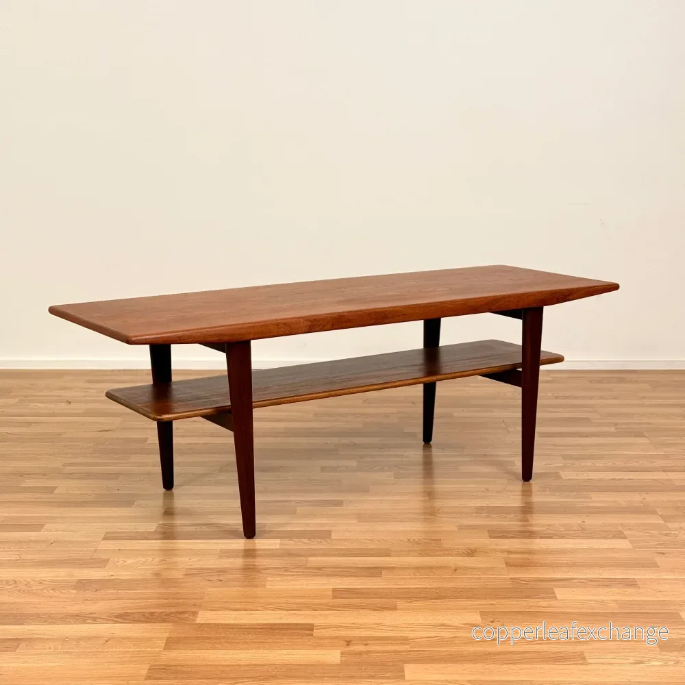 Soffbord i teak, 1950-60-tal, Danmark