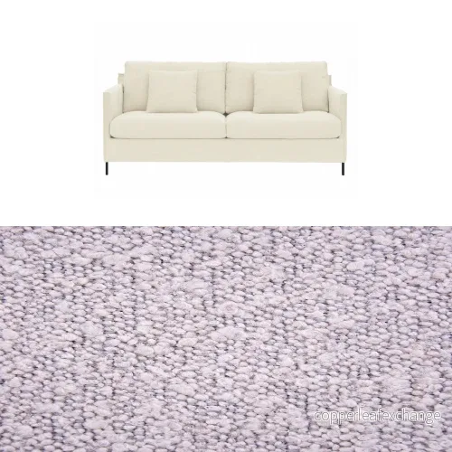 Klädsel till soffa Furninova Petito 3 sits Tyg Ascot bouclé