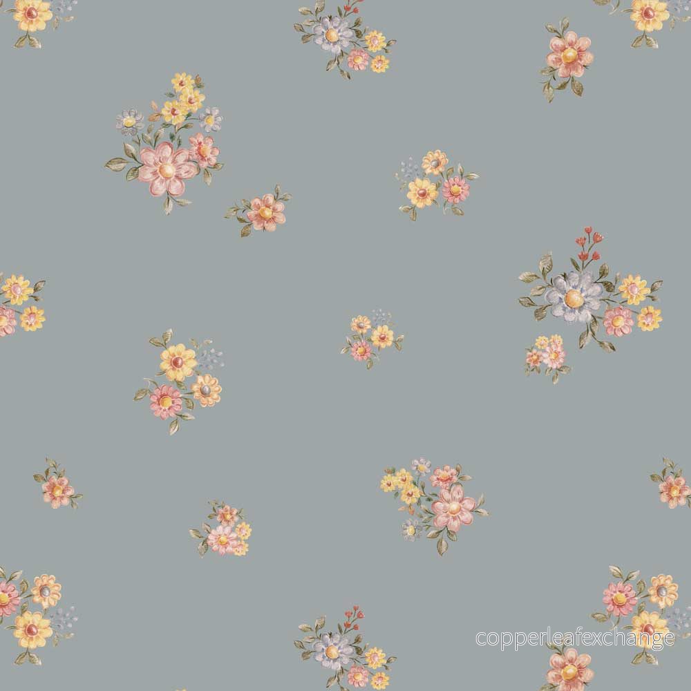 Flowers Minimini Dark tapet – Dekornik Flowers Minimini Dark tapet – Dekornik