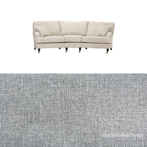 Klädsel till soffa Englesson Howard 3.5-sits svängd Tyg Linea - Bild 3