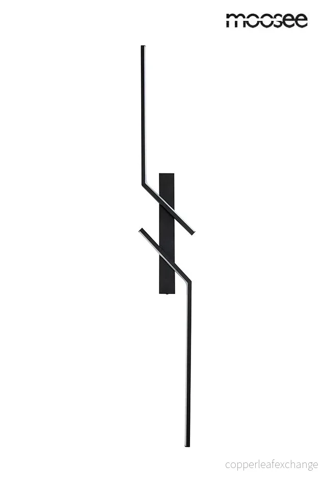 Vägglampa MOOSEE – MAISON 100, svart Vägglampa MOOSEE – MAISON 100, svart