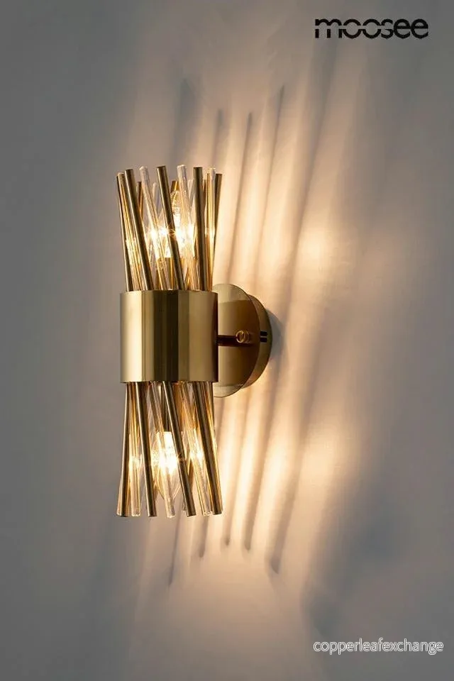 Vägglampa MOOSEE - LORENZO, guld - Bild 2