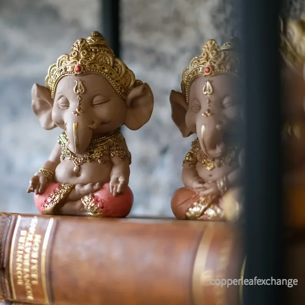 Mini-Ganesha (set om 3) - Bild 3