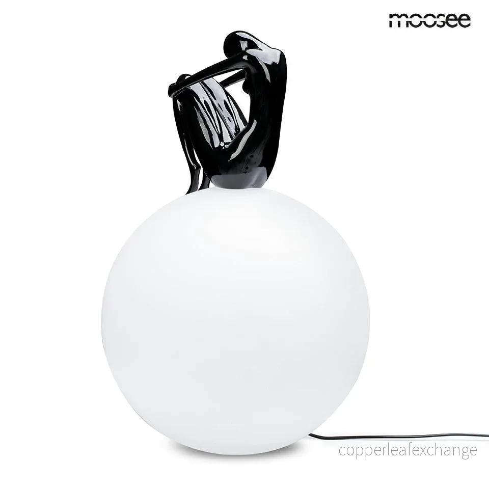 Golvlampa MOOSEE - UOMO 35, svart - Bild 2