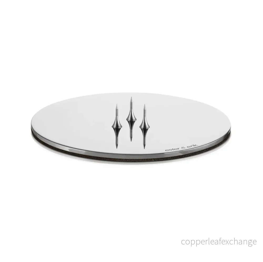 Ljusfat silver blank