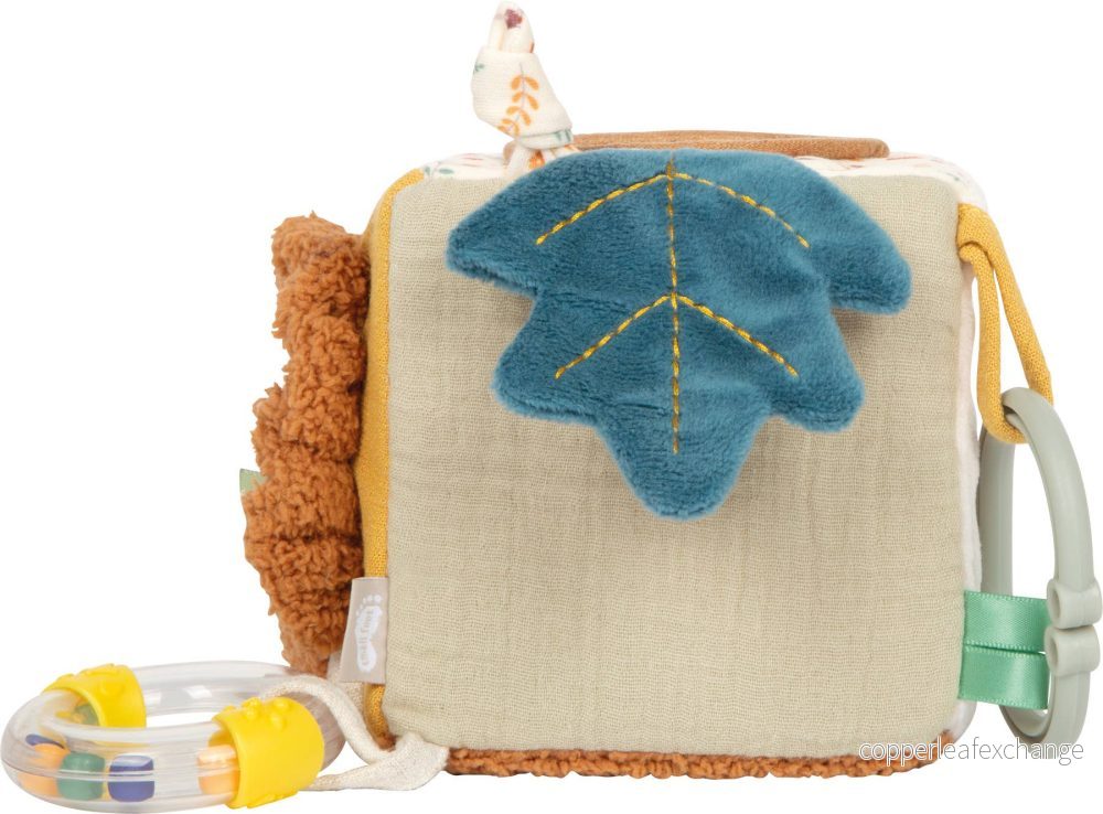 Mjuk aktivitetskub för baby – Little Lion - Bild 3