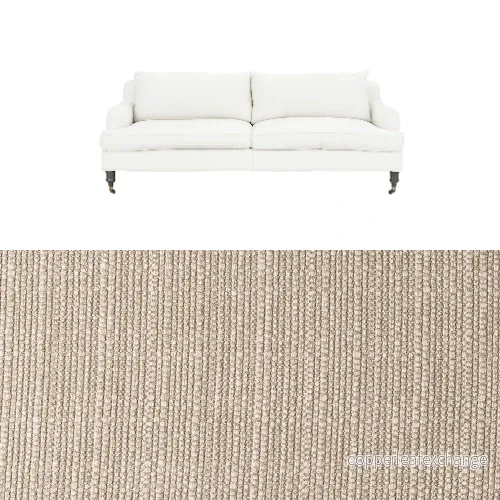 Klädsel till soffa Fogia Edward 2.5 sits svängd Tyg Madeira - Bild 2