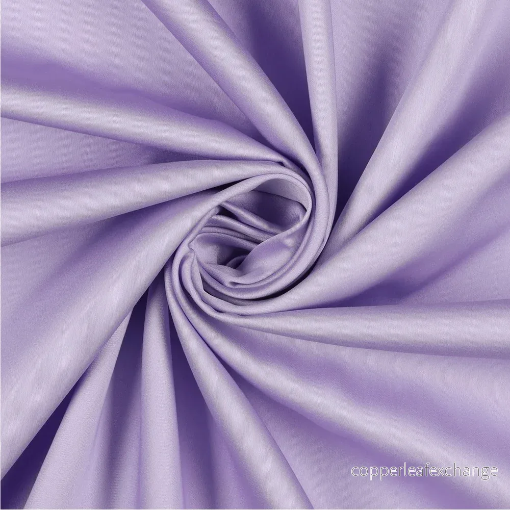 Cotton satin – Fine Luster, Soft – Light Lilac – 023