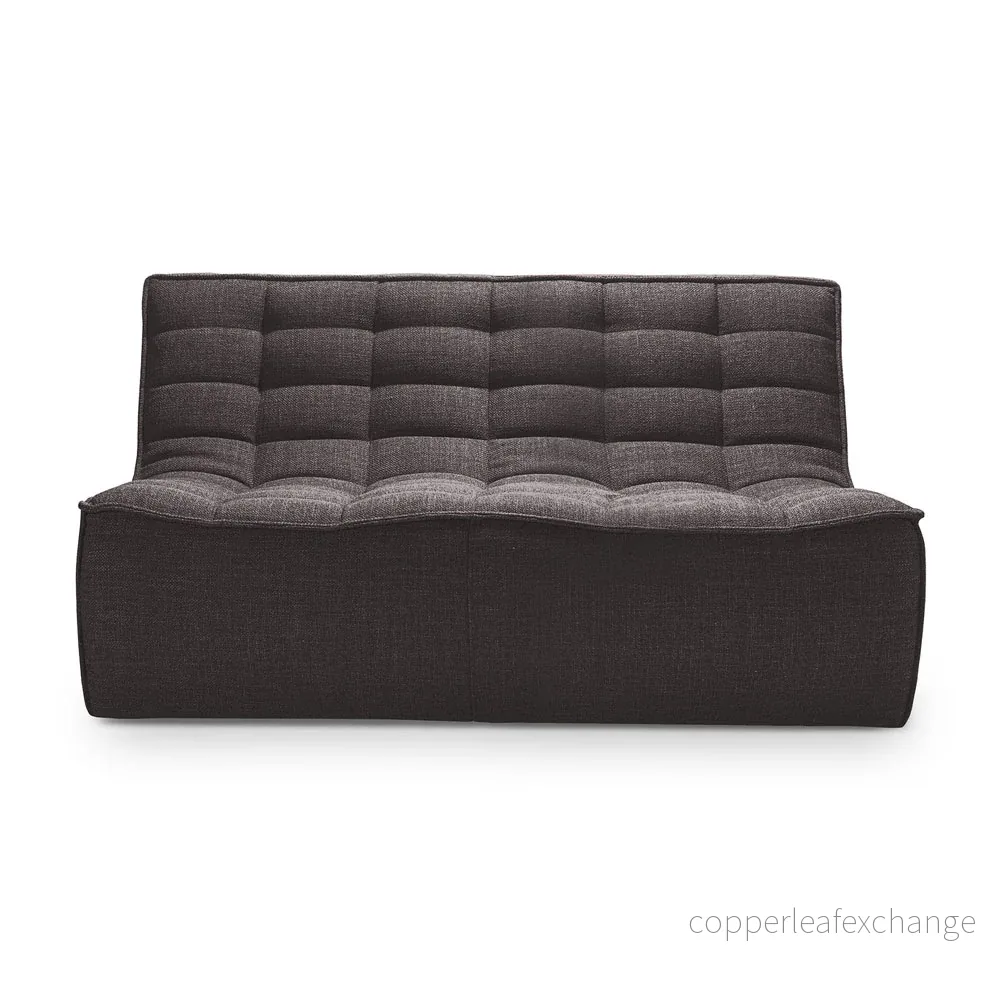 Soffa N701 2-sits, Dark Grey