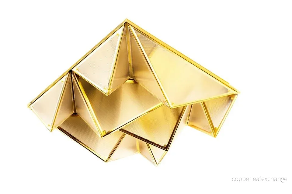 MOOSEE taklampa / plafond PYRAMIDS guld MOOSEE taklampa / plafond PYRAMIDS guld