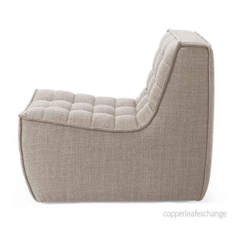 Fåtölj N701, Beige - Bild 3