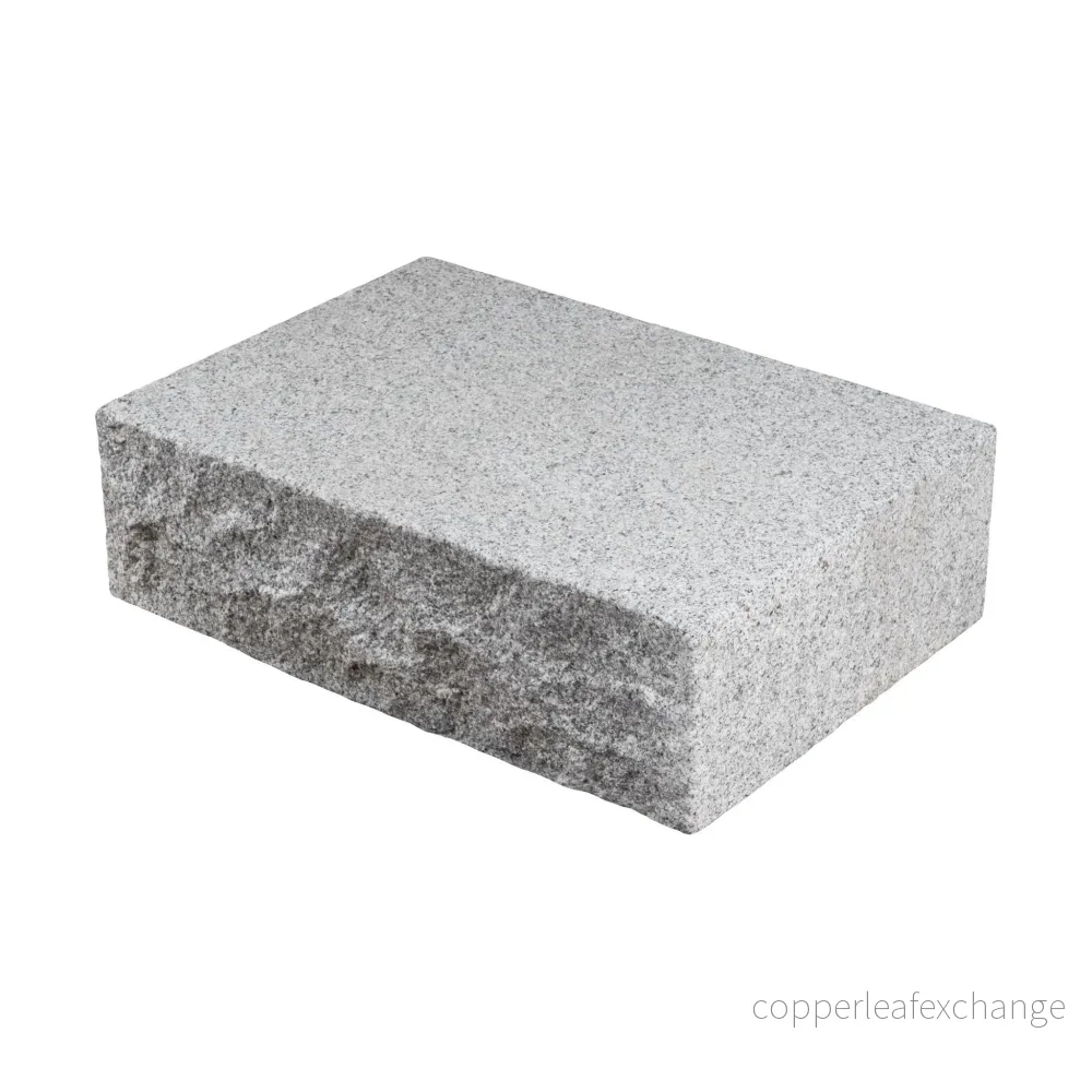 Stentrappa Bergama Granit Premium Grå 500x350x150 Stentrappa Bergama Granit Premium Grå 500x350x150