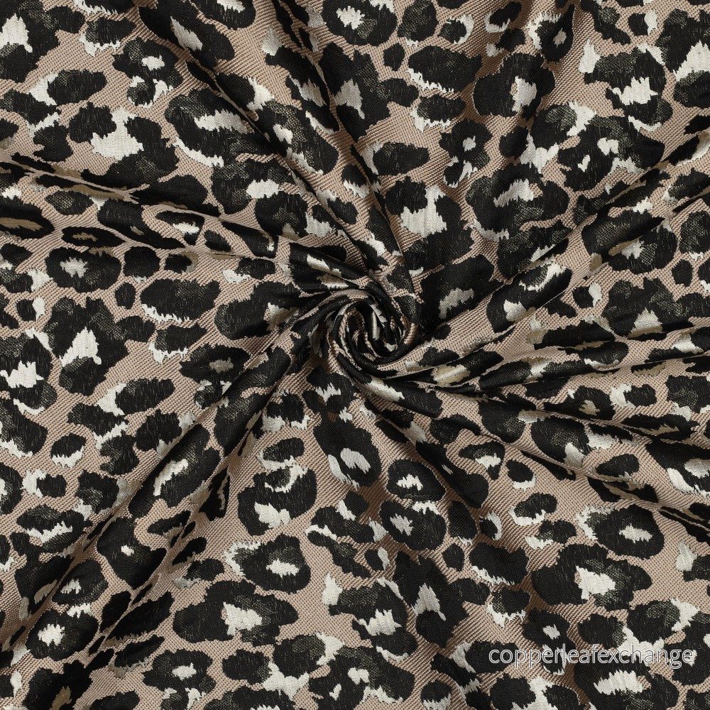 Patterned – Jaquard – Leopard – Beige – 001