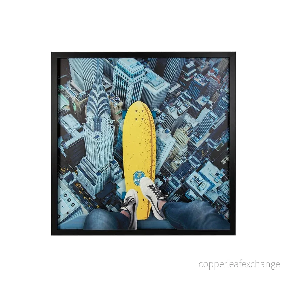 Tavla – BIG CITY SKATER, 130×130 cm Tavla – BIG CITY SKATER, 130×130 cm