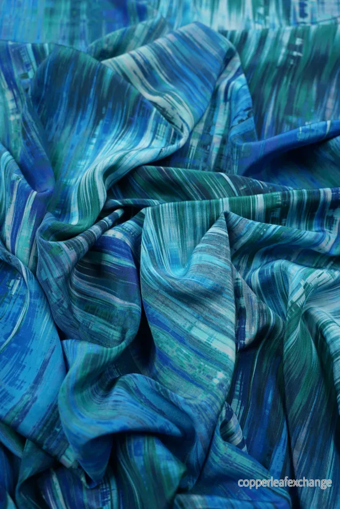 Liberty – Silk – Kensington Crêpe de chine – Glitch Liberty – Silk – Kensington Crêpe de chine – Glitch
