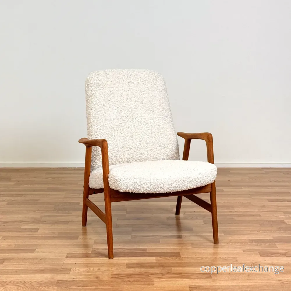 Fåtölj i teak av Alf Svensson, 1950-60-tal, Sverige