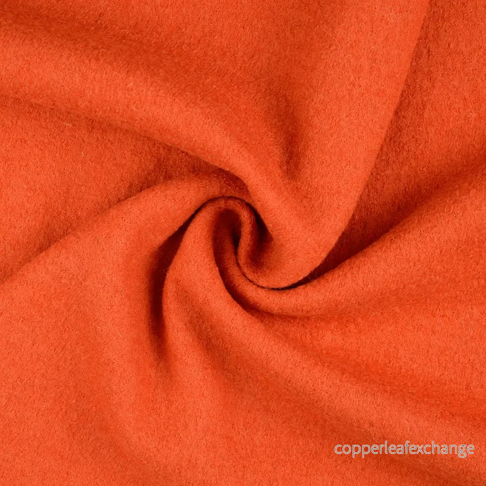 Boiled Wool – Walkloden – Orange – 5013 Boiled Wool – Walkloden – Orange – 5013