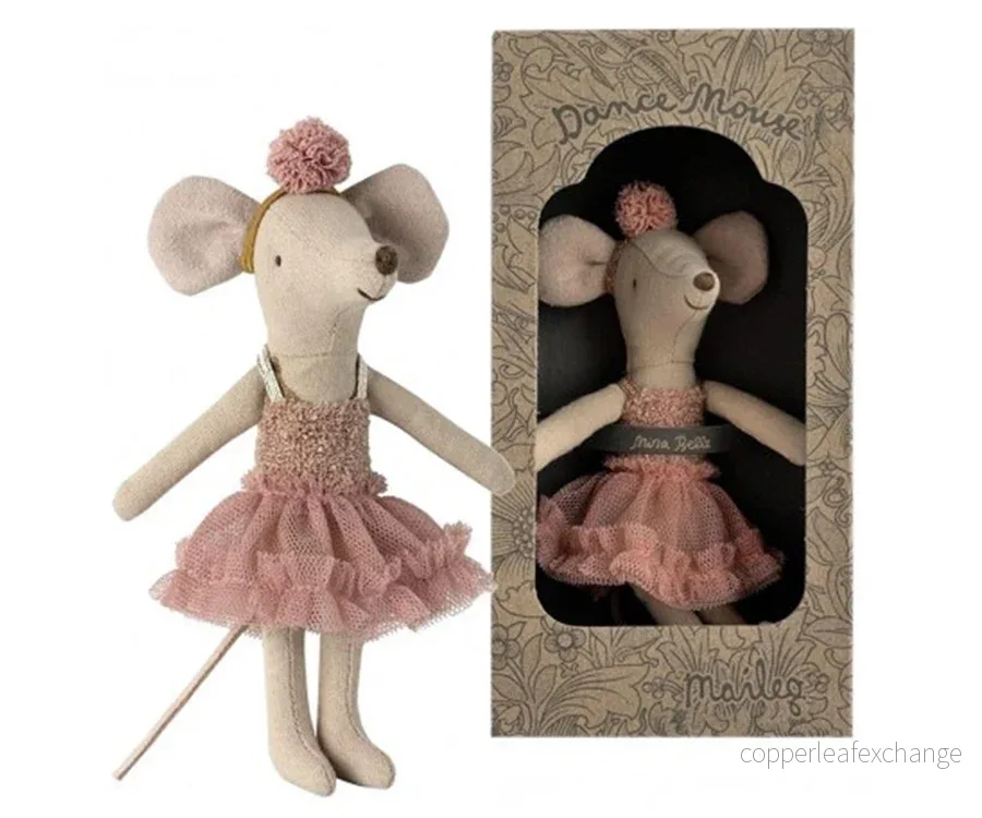 Maileg – Storasyster ballerina mus, dansmus Mira Belle i kartong (slutsåld kollektion) - Bild 3