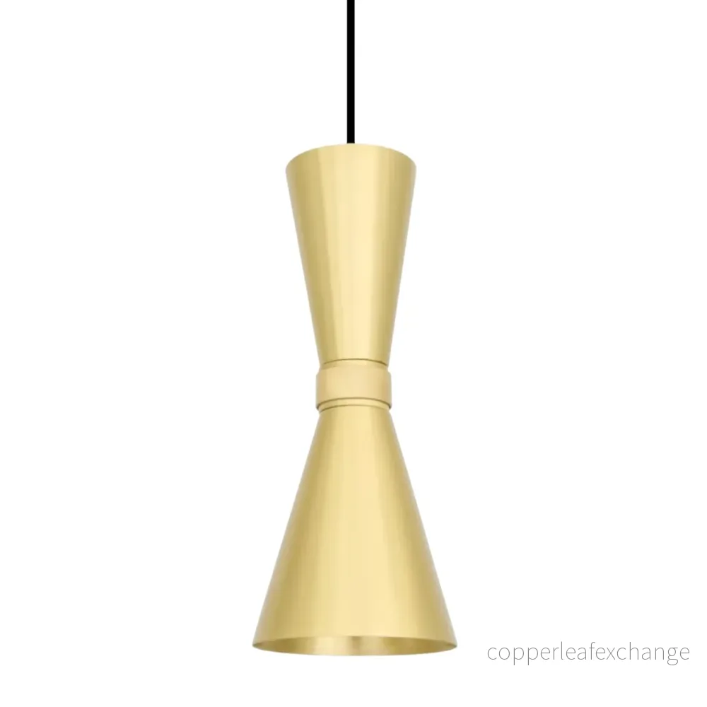 AMIAS - Mid Century Brass Pendant Light - Bild 2