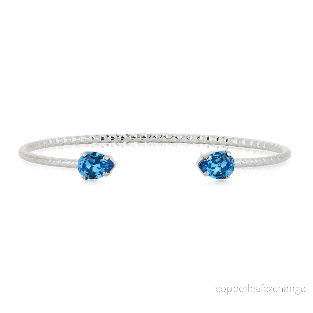 CAROLINE SVEDBOM AMELIA BRACELET / RECREATED ICEBLUE - Bild 2