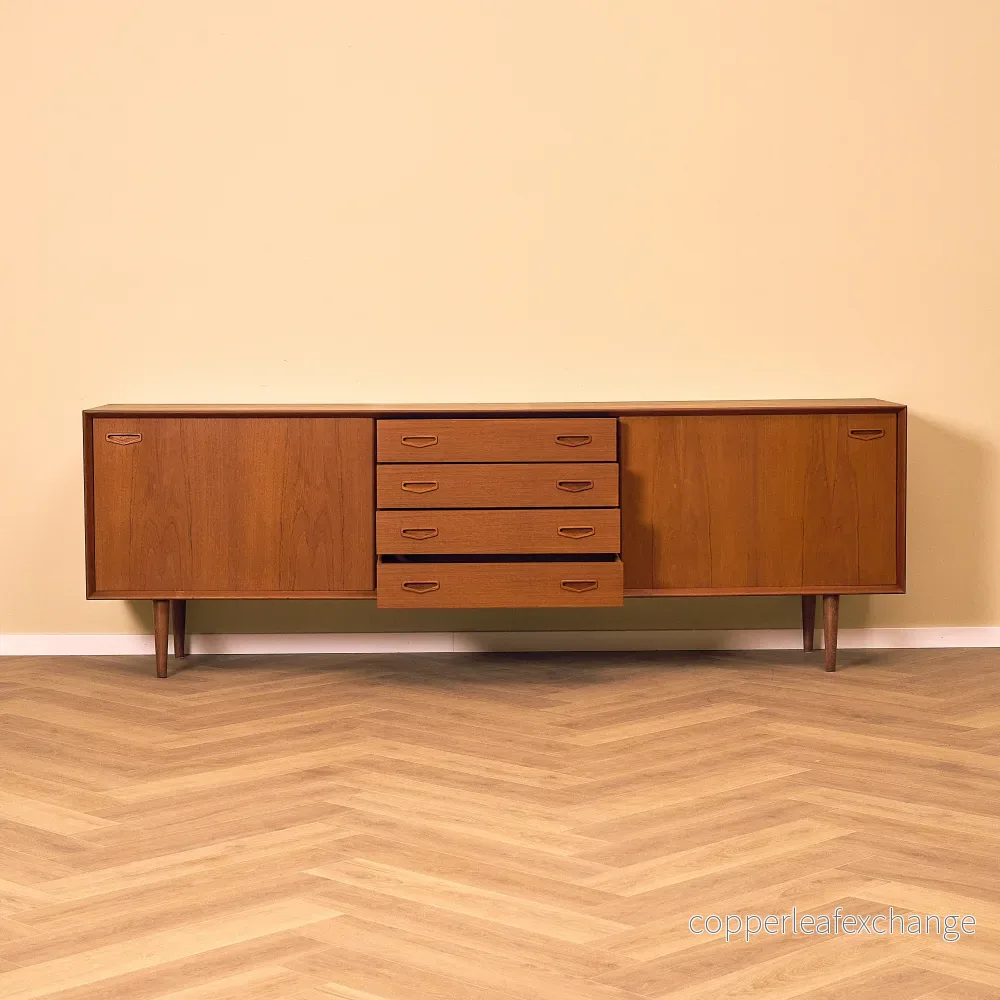 Danskt sideboard i teak av Clausen & Søn - Bild 3