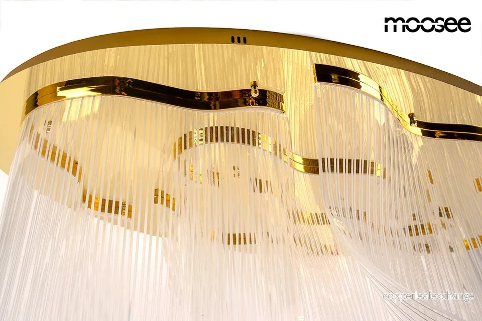 MOOSEE taklampa / plafond FIREFLY 180 guld - Bild 3