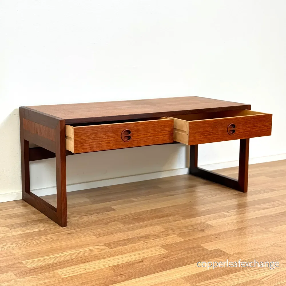 Låg bänk 'Varie' i teak av Arne Wahl Iversen för IKEA, 1950- och 60-talen, Sverige - Bild 3