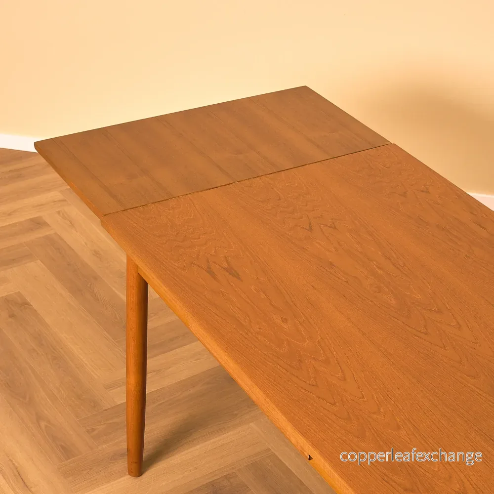 Danskt matbord i teak från Farstrup - Bild 3